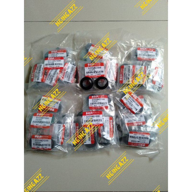 seal sil debu shock satria 2 tak hiu lumba tornado gl 100 cb 100 sepasang