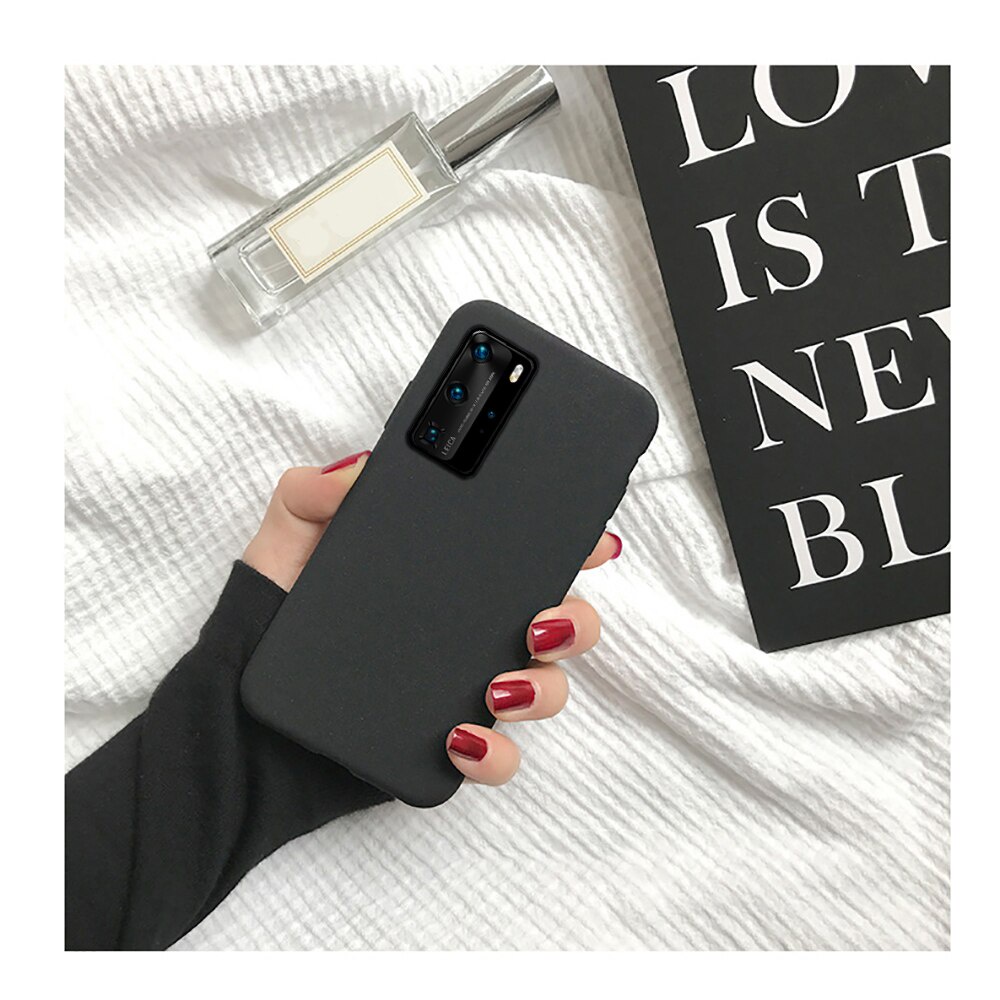 Soft Case Huawei P40 Pro + P30 Pro Slim Matte Silicon Sandstone