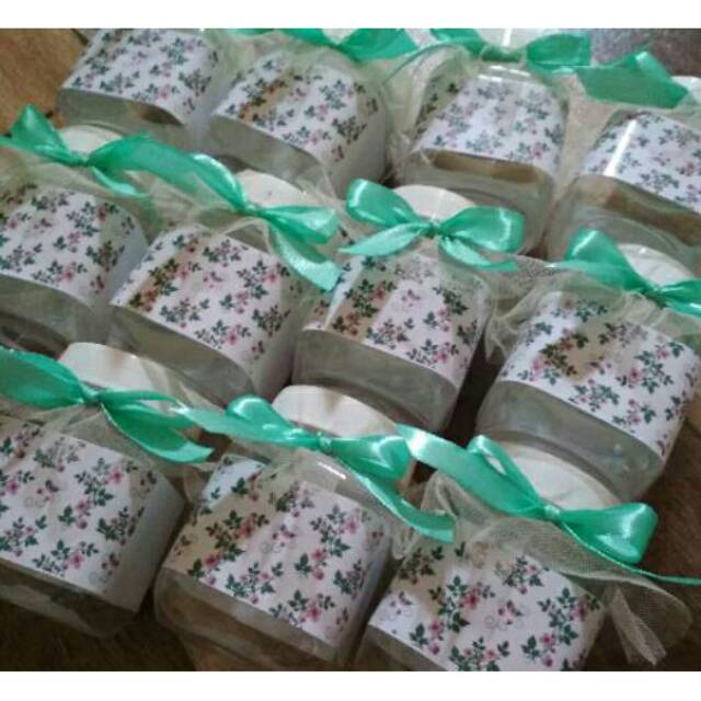 toples mini / mini jar untuk cookies , souvenir dll