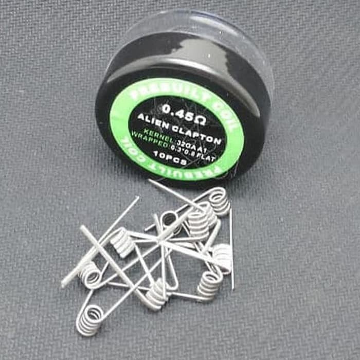 KAWAT VAPOOR COIL ALIEN CLAPTON ISI 10 PCS