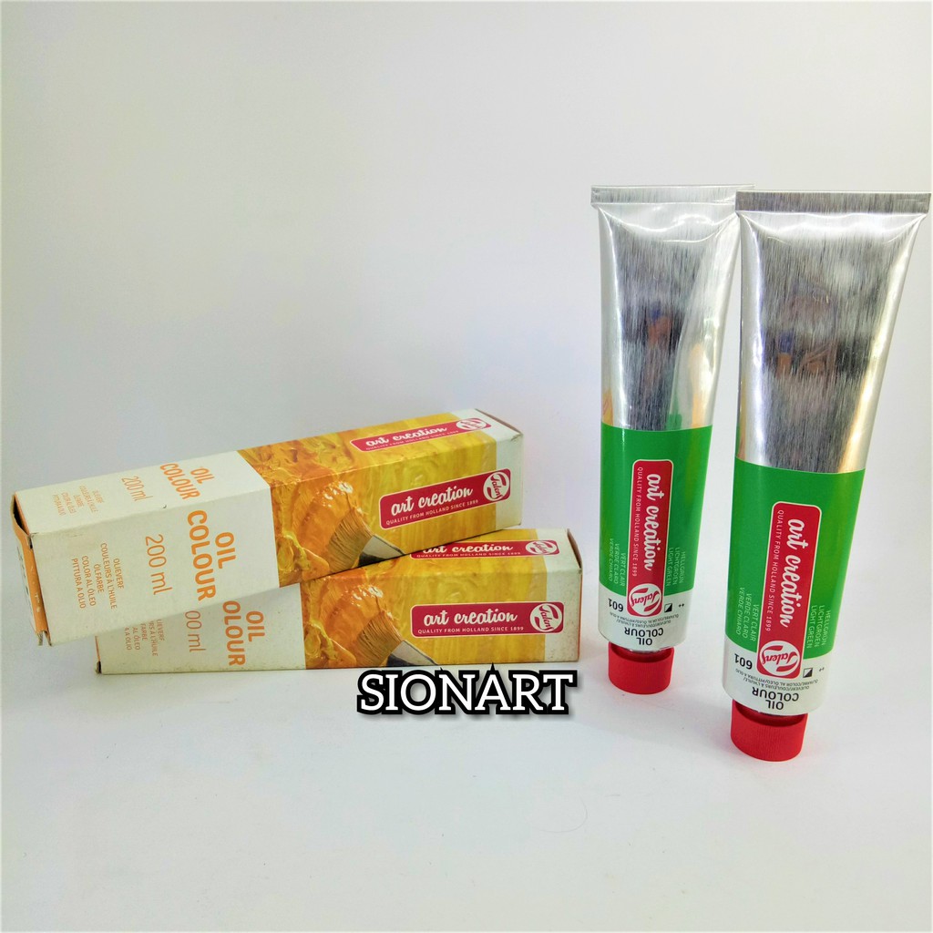 

Oil Colour Tube 200 ml Light Green 601