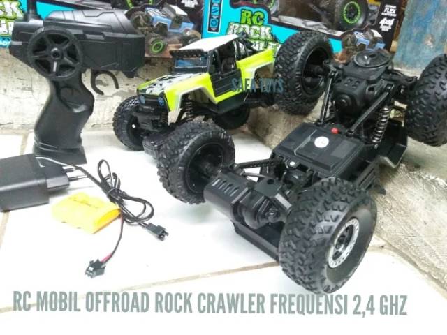 Mainan Mobil Remote Control /RC  ROCK CRAWLER MOBIL JEEP OFFROAD