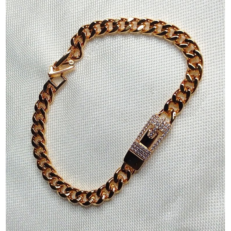 Xuping Gelang Rantai Kapal Plat Gesper 015223469