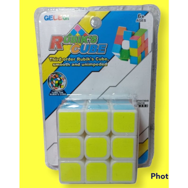 PROMO (COD) Mainan edukasi anak anak Rubik / magic cube standar kompetisi kualitas PREMIUM bukan STIKER