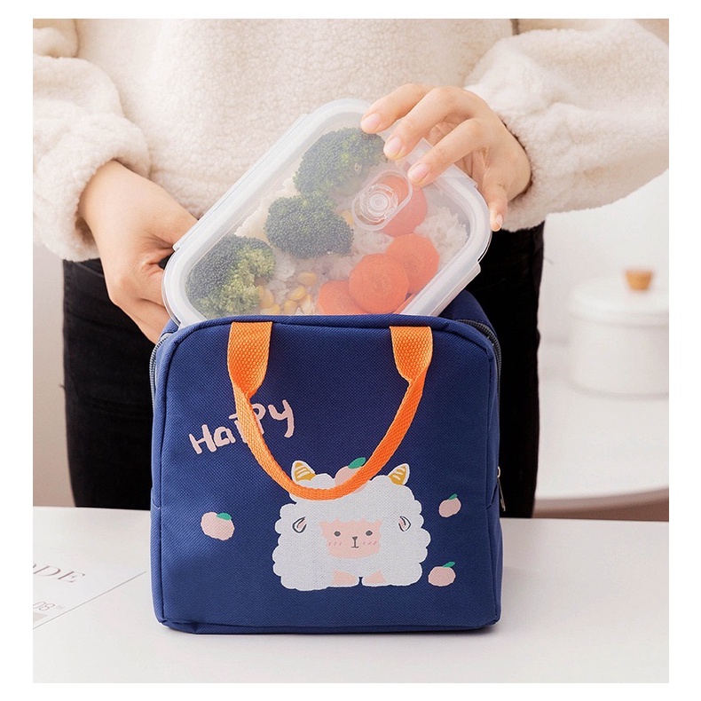 Naomi - Alanna Lunch Bag Import - Tas makan anak motif lucu - Tas Bekal - Tas naomi