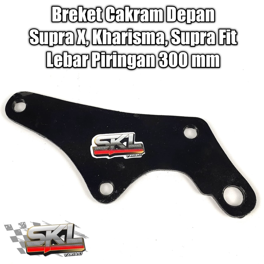 Breket Cakram Disc Kaliper Cakram Depan Supra X supra 110 Kharisma Piringan Besar 300