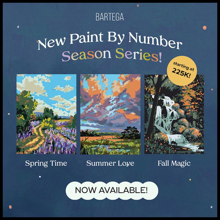 

Paint By Number Bartega - Season Series