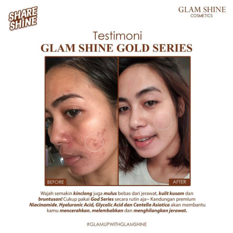 glamshine gold series - cream glamshine - glamshine cream glowing - glamshine black - glamshine platinum - glamshine gold - cream glamshine - skincare glamshine - glamshine Skincare