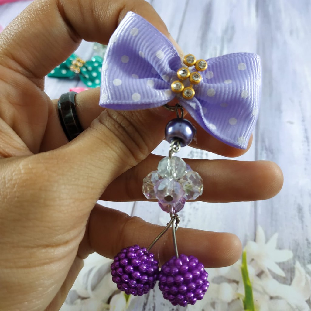 Bros Pita Juntai Bros pita  Ring Pandora Bros Kristal  aksesories wanita Handmade  Tokopelanginicer