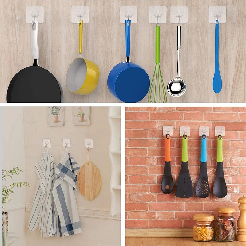 Kait Gantungan Kabel Power USB Mini Universal Dengan Suction Cup Untuk Kamar Mandi / Dapur