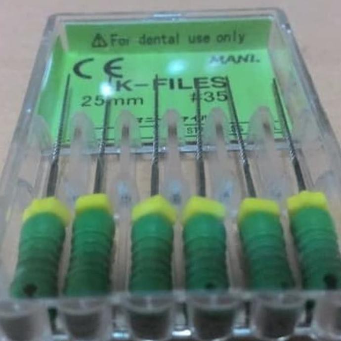 DENTAL JARUM ENDO K FILE / KFILE / K-FILE MANI #35