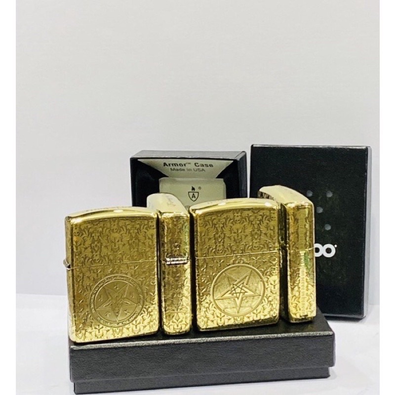 ZIPPO ARMOR MOTIF KING OF HELL ZIPPO MOTIF PREMIUM