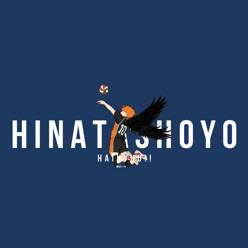 Kaos Anime Hinata Shoyo - Kaos Omoshiroi - Haikyuu