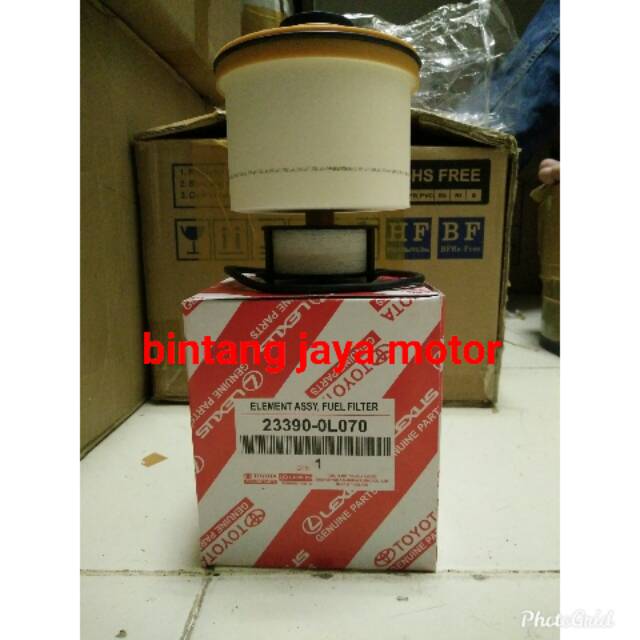 FUEL FILTER / FILTER SOLAR TOYOTA INNOVA REBORN ORIGINAL