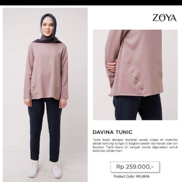ZOYA DAVINA TUNIC