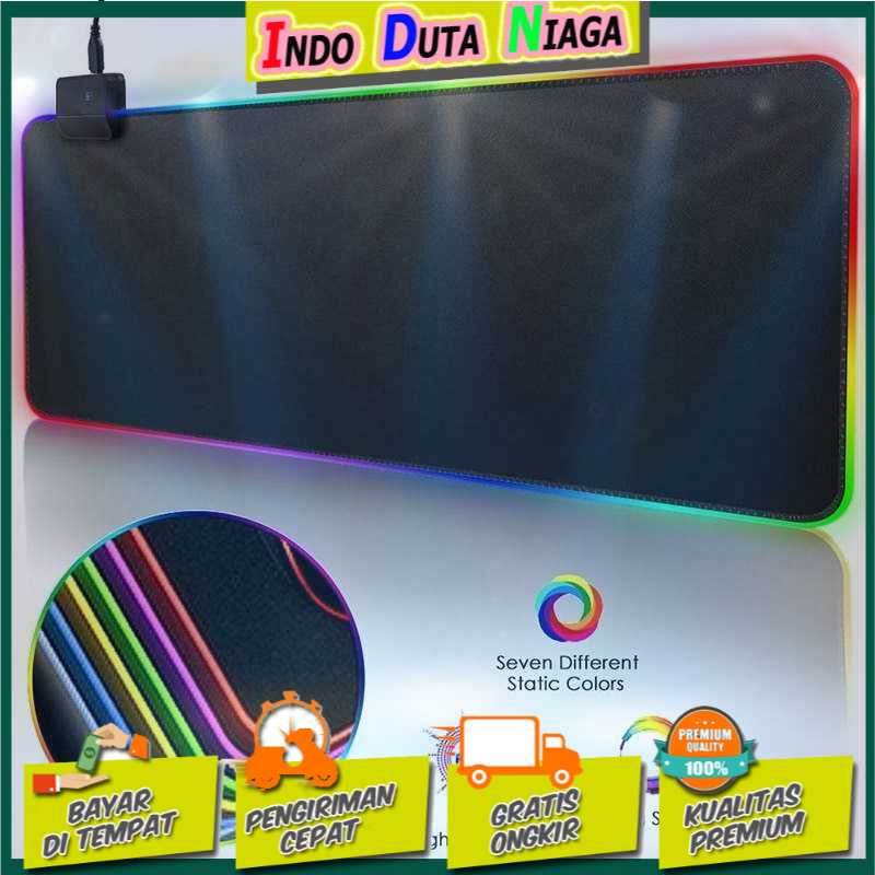IDN TECH - iAhead Gaming Mouse Pad XL RGB LED - RGB-03