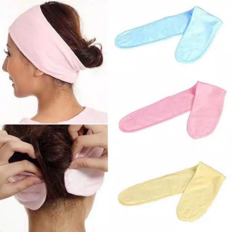 [ bisa COD ] ~ HEADBAND BANDANA BANDANA MANDI BANDANA MAKEUP