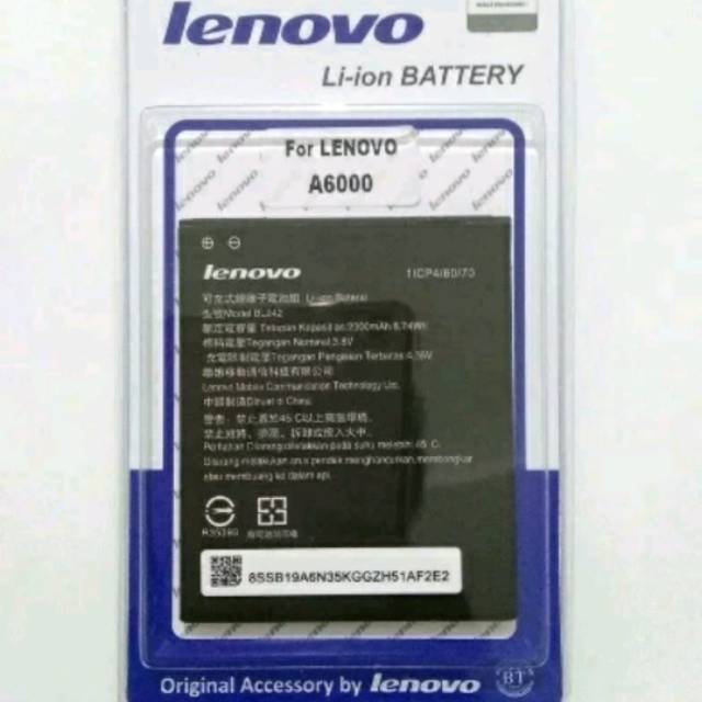 BATERAI BATRE BATTERY LENOVO K5 PLUS A6000 A6010 BL-242 ORIGINAL