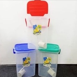 AKUARIUM ES BUAH / ES KELAPA GREEN LEAF 30 LT / BOX ES BUAH DAN SIRUP