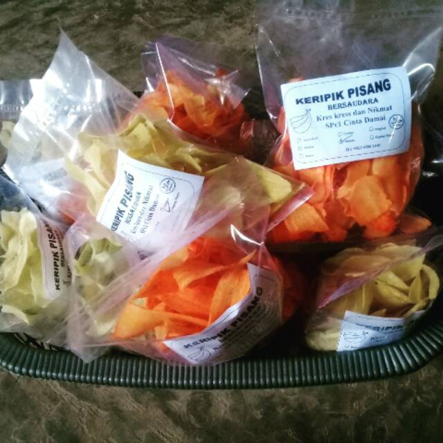 

Kripik pisang Bersaudara 200gr