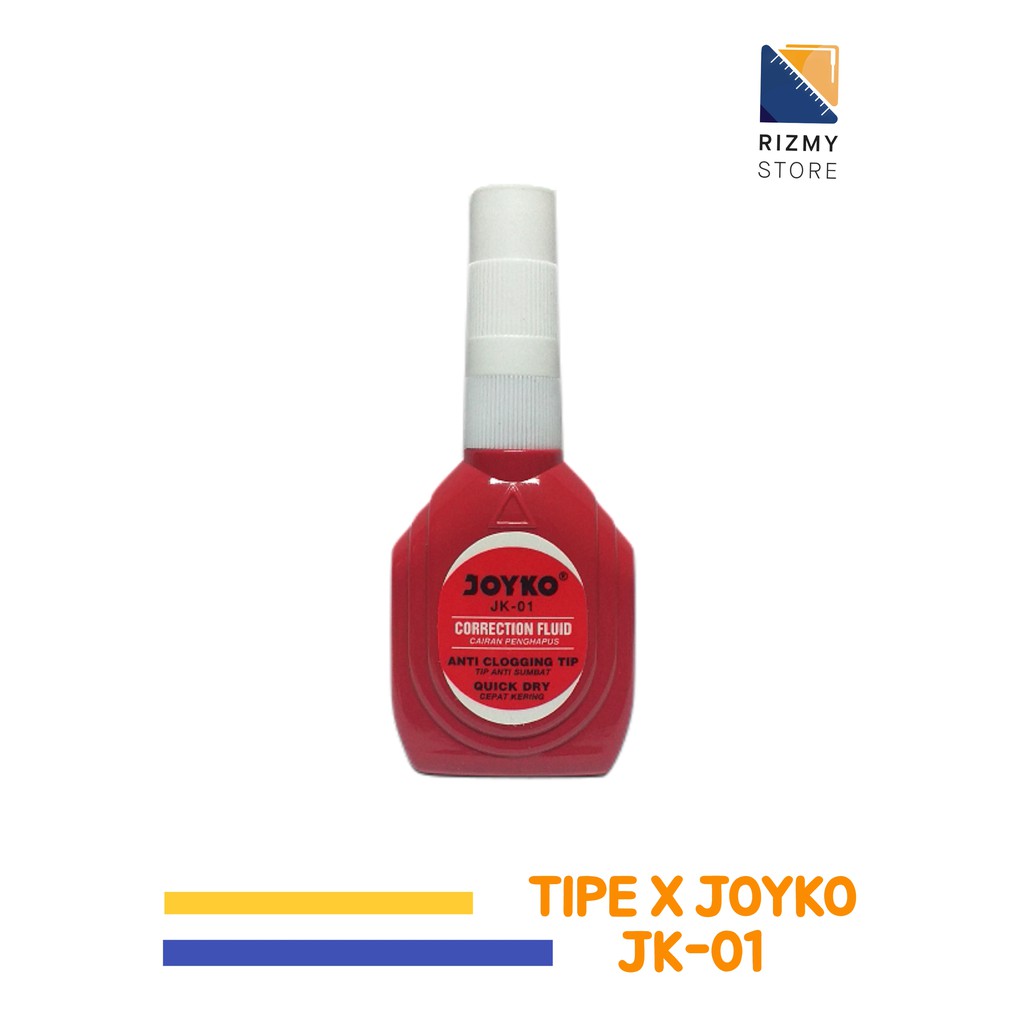 

Tipe X Correction Fluid JOYKO JK-01 (Per Pcs)