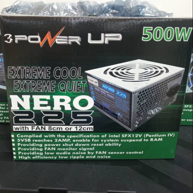 PSU POWER SUPPLY POWER UP 500WATT