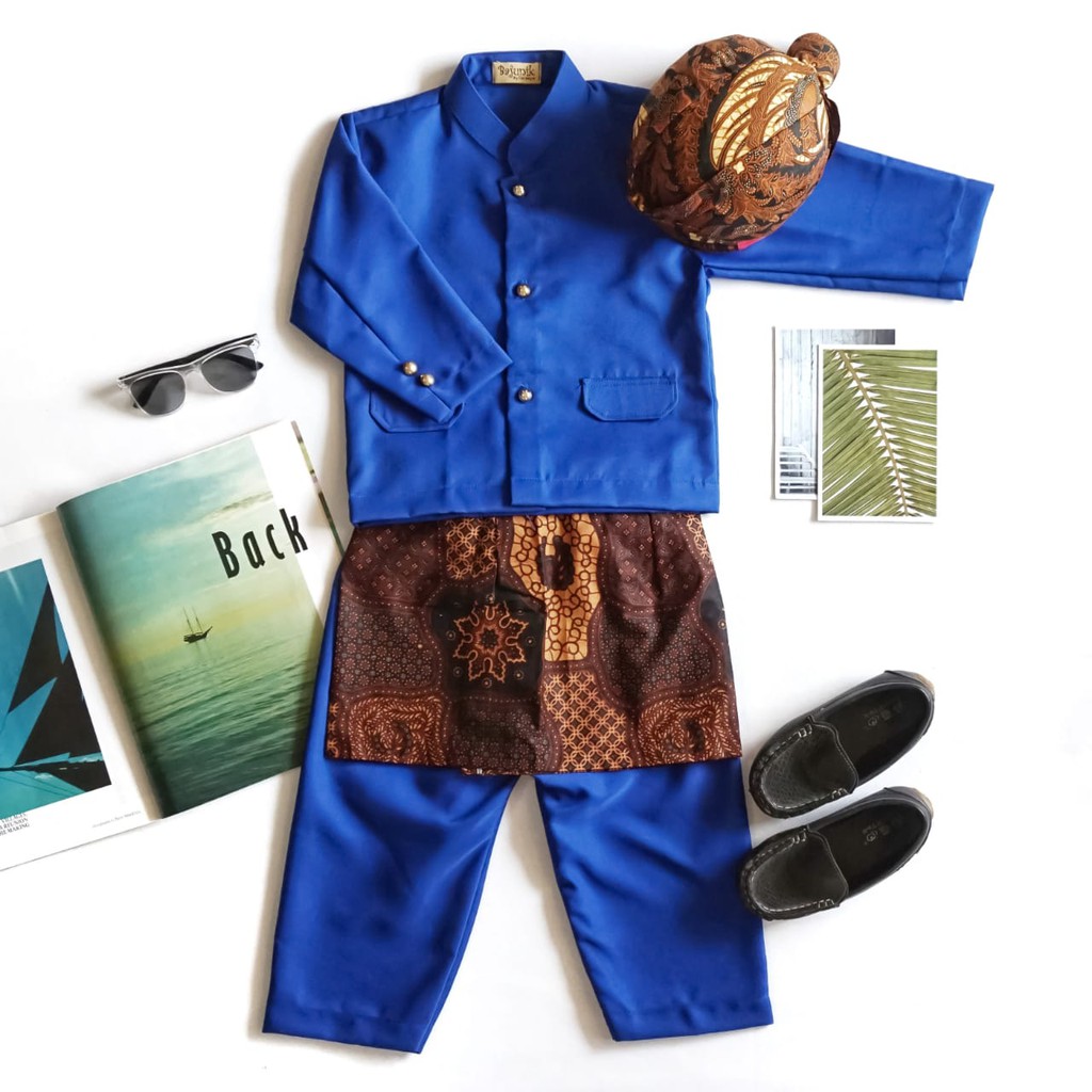 BASOFI BAJU ADAT ANAK JAWA /BAJU TEDAK SINTEN/BAJU KARNAVAL/BAJU DALANG CILIK/PROPERTI FOTO/KOSTUM F