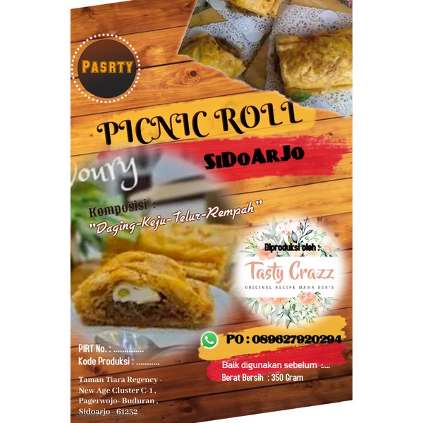 

Picnic roll Pastry