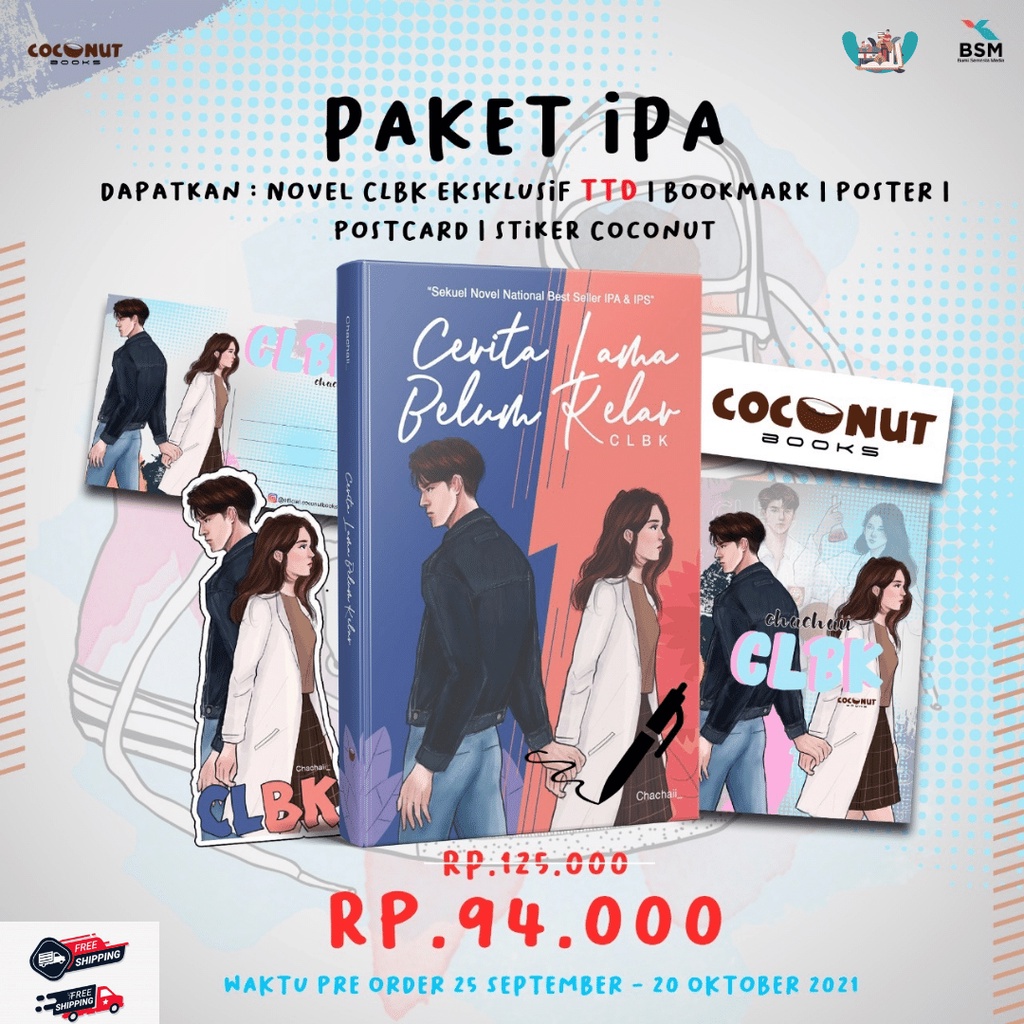 Ready Novel CLBK (Cerita Lama Belum Kelar) sekuel IPS karya Putri Azzahra-3