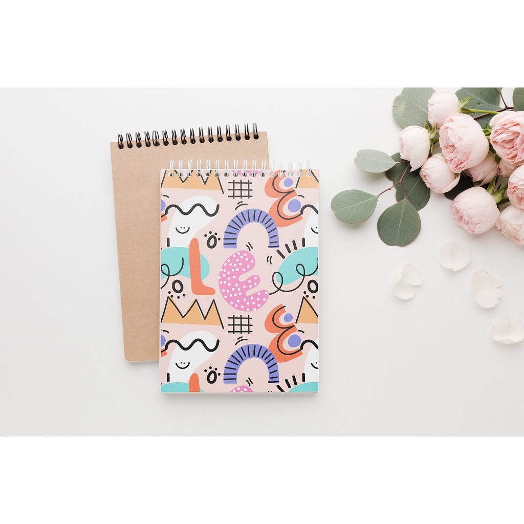 

BUKU CATATAN/NOTE BOOK/NOTEBOOK A6 MURAH ESTETIK