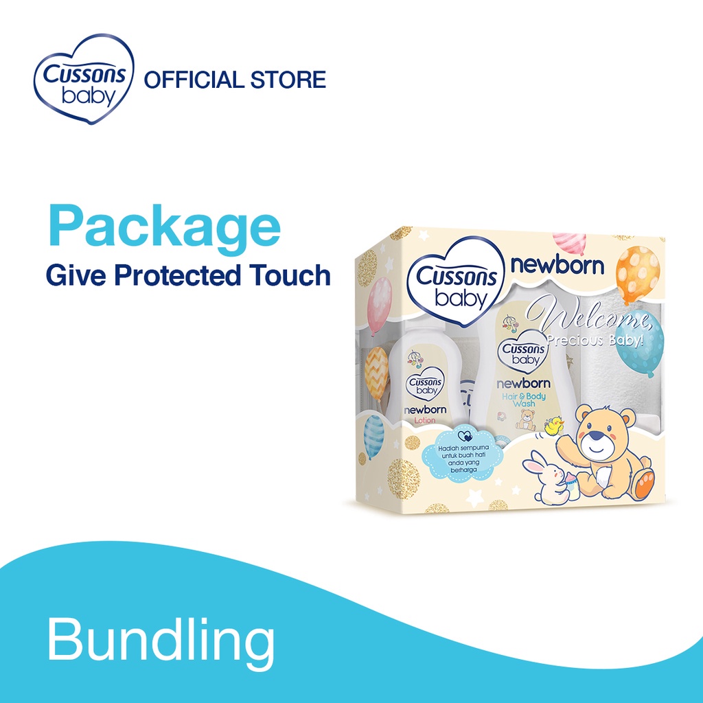 Cussons Baby Newborn Pack / Gift Set / Paket Hadiah Newborn