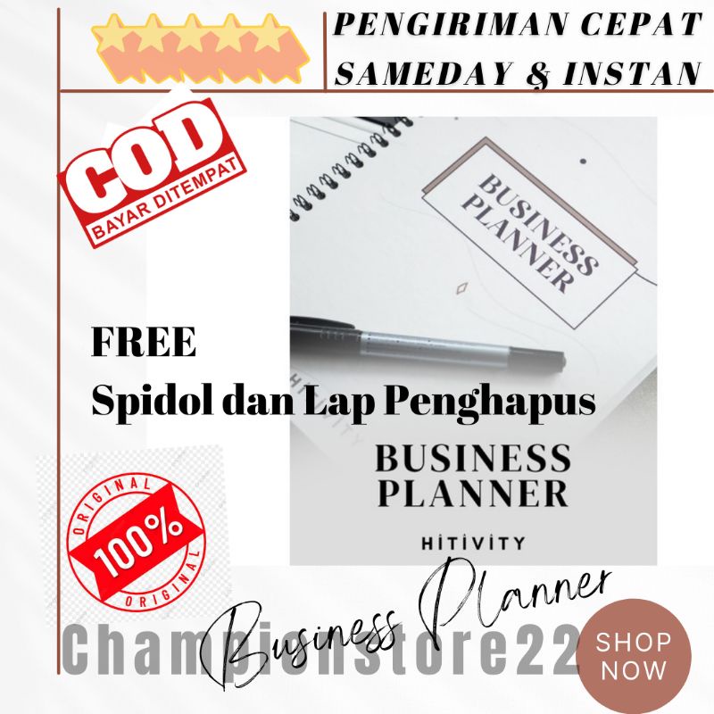 Buku Catatan Business planner Bisnis Agenda Erasable Whiteboard paper Note Book