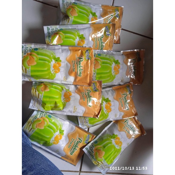 

Nutrijell puding susu rasa melon