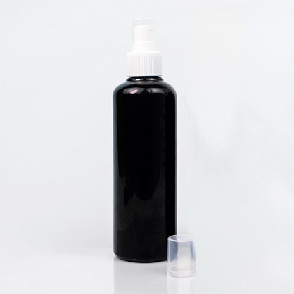 BABEE - BOTOL PLASTIK 250ML PUMP TREATMENT HITAM / BOTOL TREATMENT 250 ML HITAM / BOTOL ISI ULANG [HARGA GROSIR]