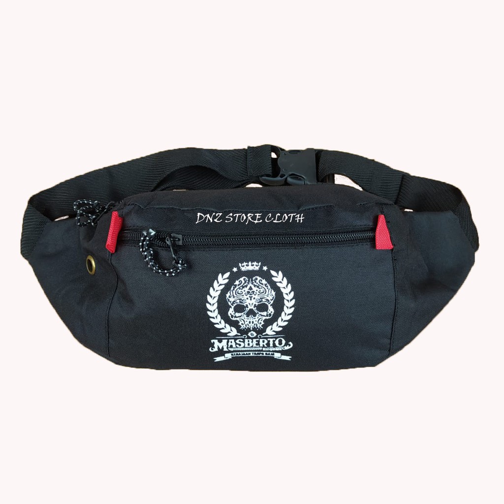 Waistbag Masberto, Tas Masberto, Tas Selempang Waistbag Masberto, tas pinggang Masberto, tas selempang pria masberto