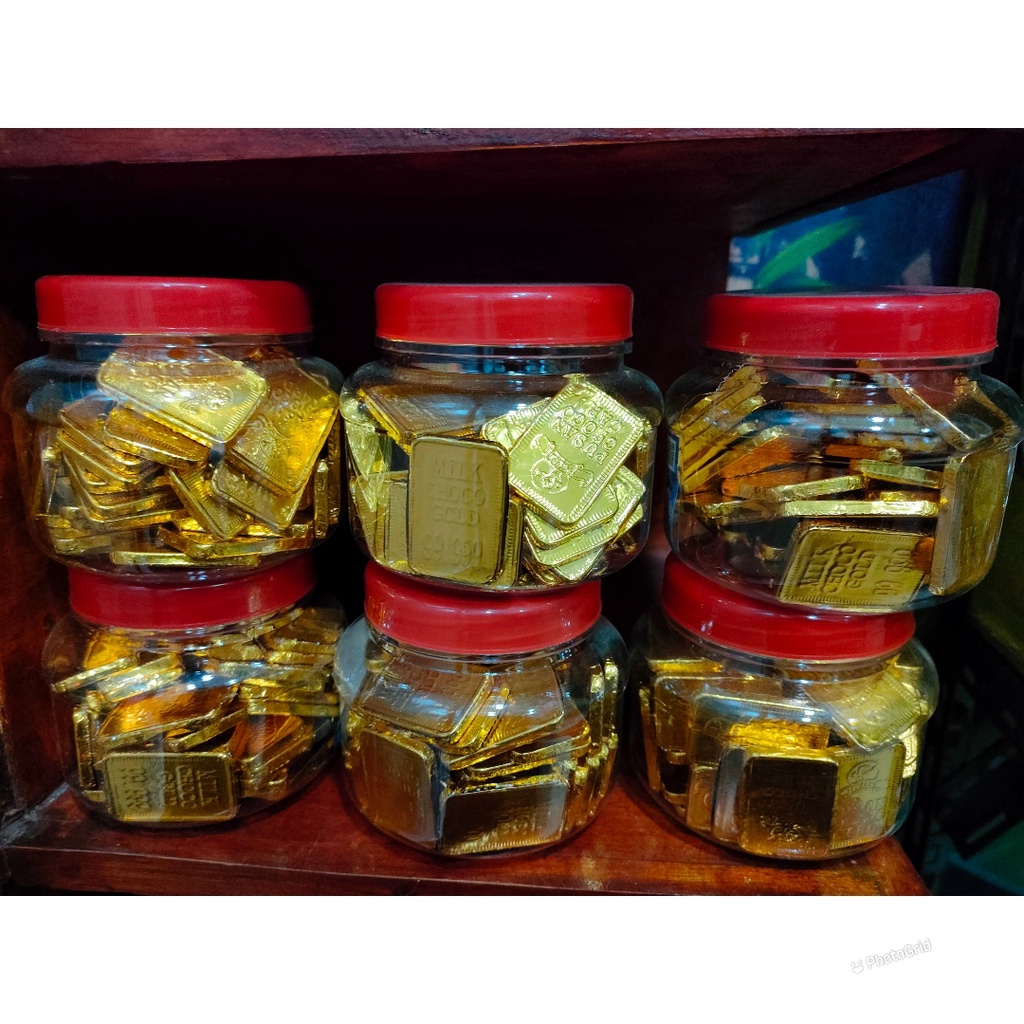 

Coklat Coin Emas Dollar Besar 1pcs/ Chocolate Koin Gold Besar / Coklat Import/ Coklat Batangan / Coklat Kotak Emas Dollar /Coklat Dollar / Coklat Imlek /Cemilan /Jajanan Jadul