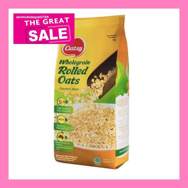 

Al04Nind Oatsy Wholegrain Rolled Oats (Oatmeal Utuh) Indvvl03
