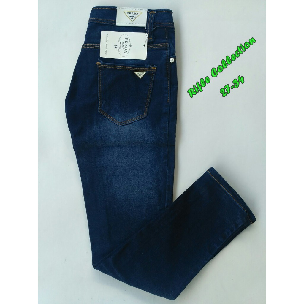 Celana Panjang Wanita Jeans bahan halus Size 27-34 MURAH