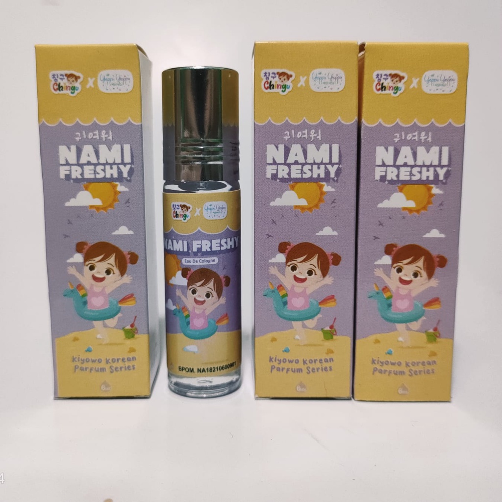 [FREE ONGKIR] Parfum Korean Series Yeppu Yeppu Nami Freshy by Kiyowo Roll On