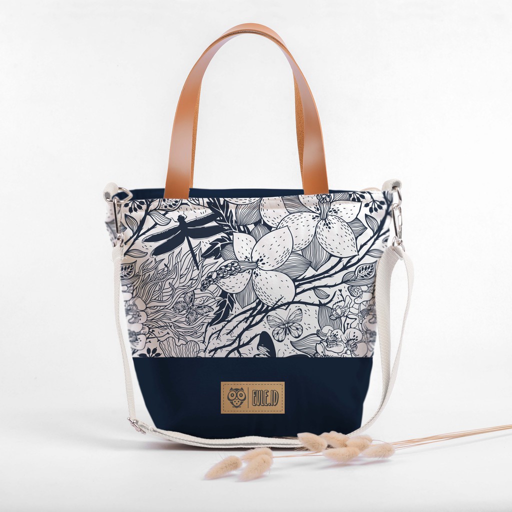 Sling Bag Kanvas Libelle Navy