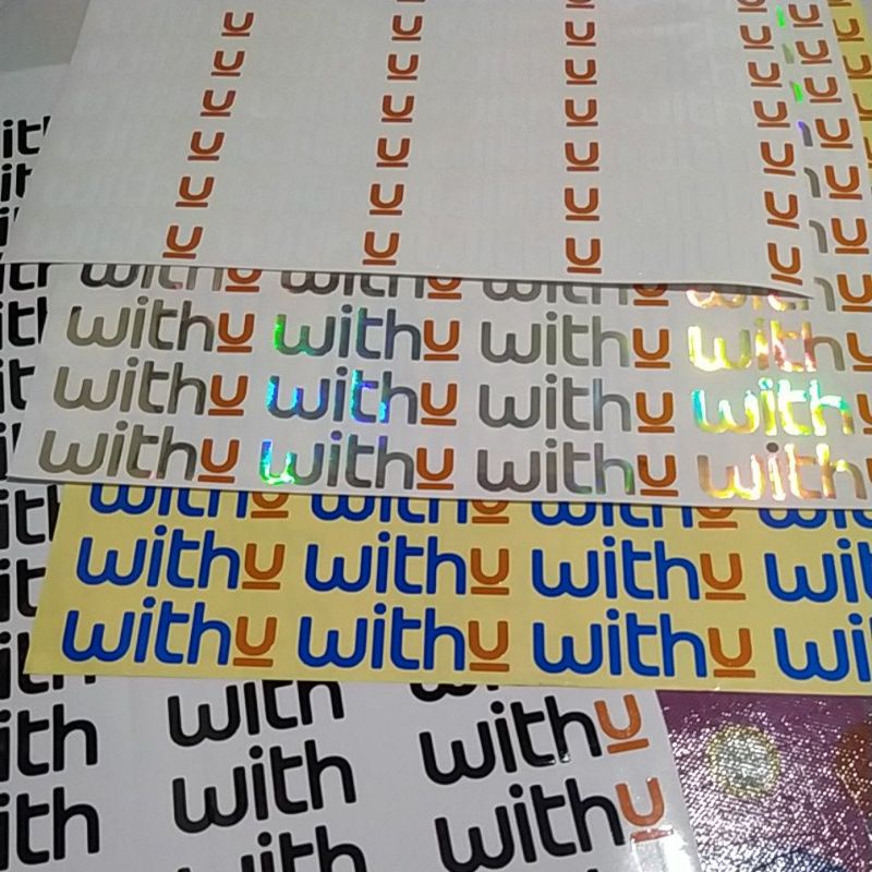 sticker withu cutiing / sticker visor / sticker helm