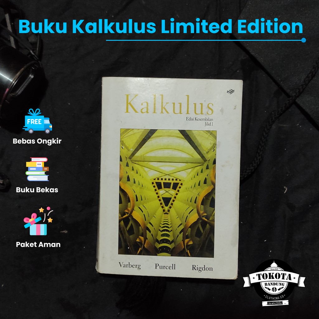 Buku Kalkulus jilid 1 edisi sembilan Purcell bahasa Indonesia Limited Edition