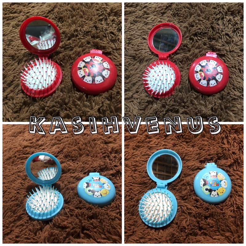 SALE!! SISIR RAMBUT LIPAT+KACA DISNEY/SISIR RAMBUT TSUMTSUM