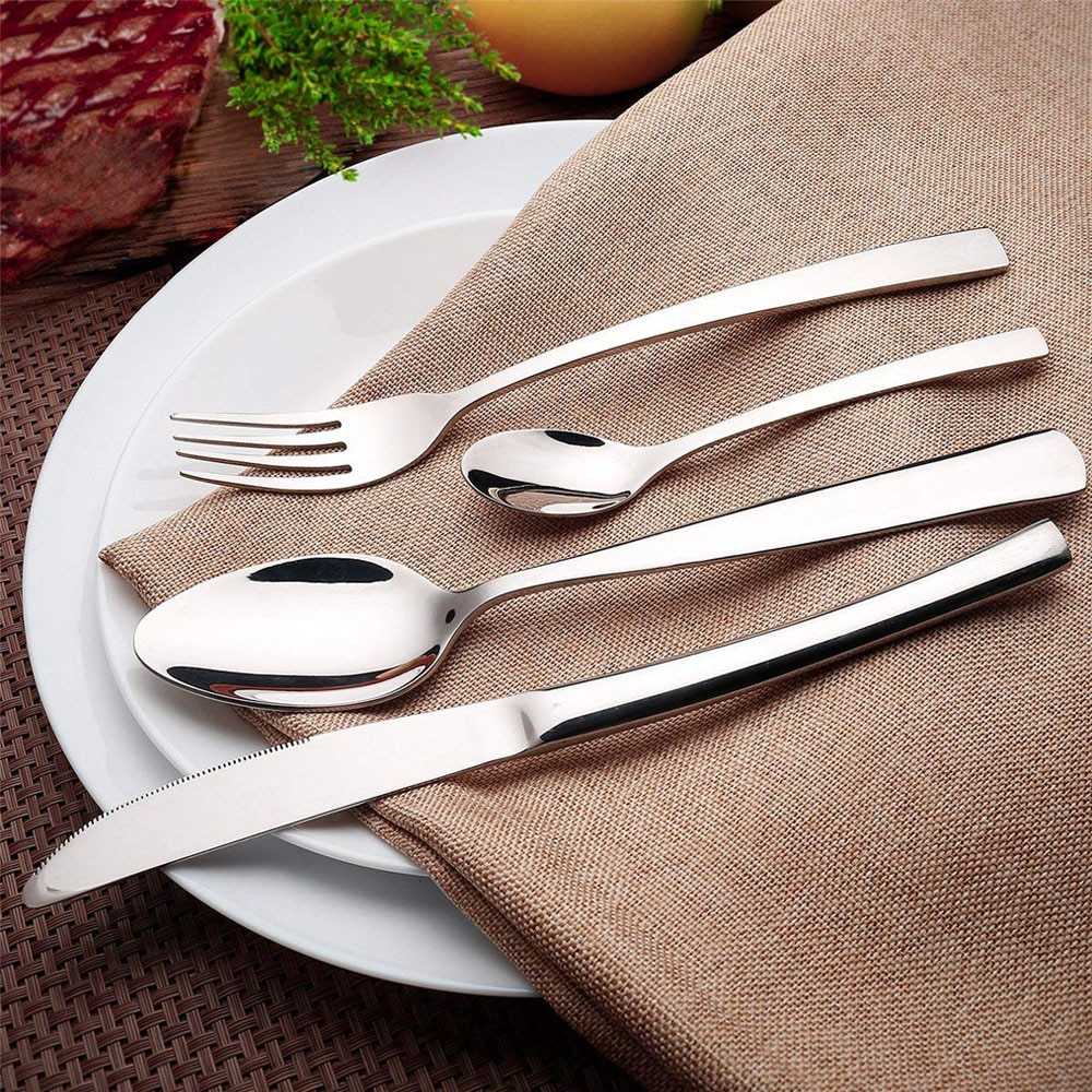 Elegant Life Cutlery Set Perlengkapan Makan Sendok Garpu Pisau 24PCS