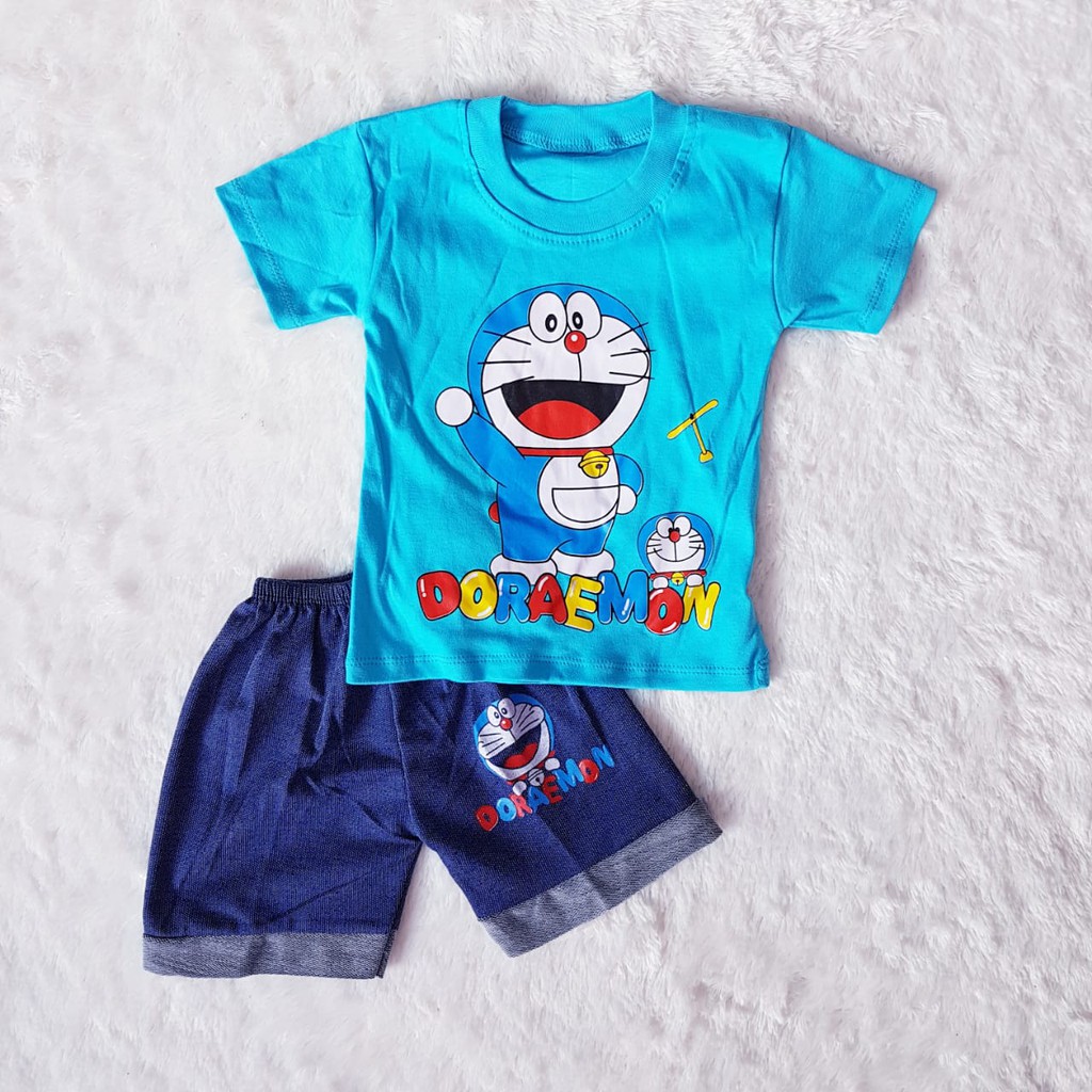 COD Bayar Ditempat Baju Baby / Baju Anak / Setelan Anak Doraemon / Baby Alicia