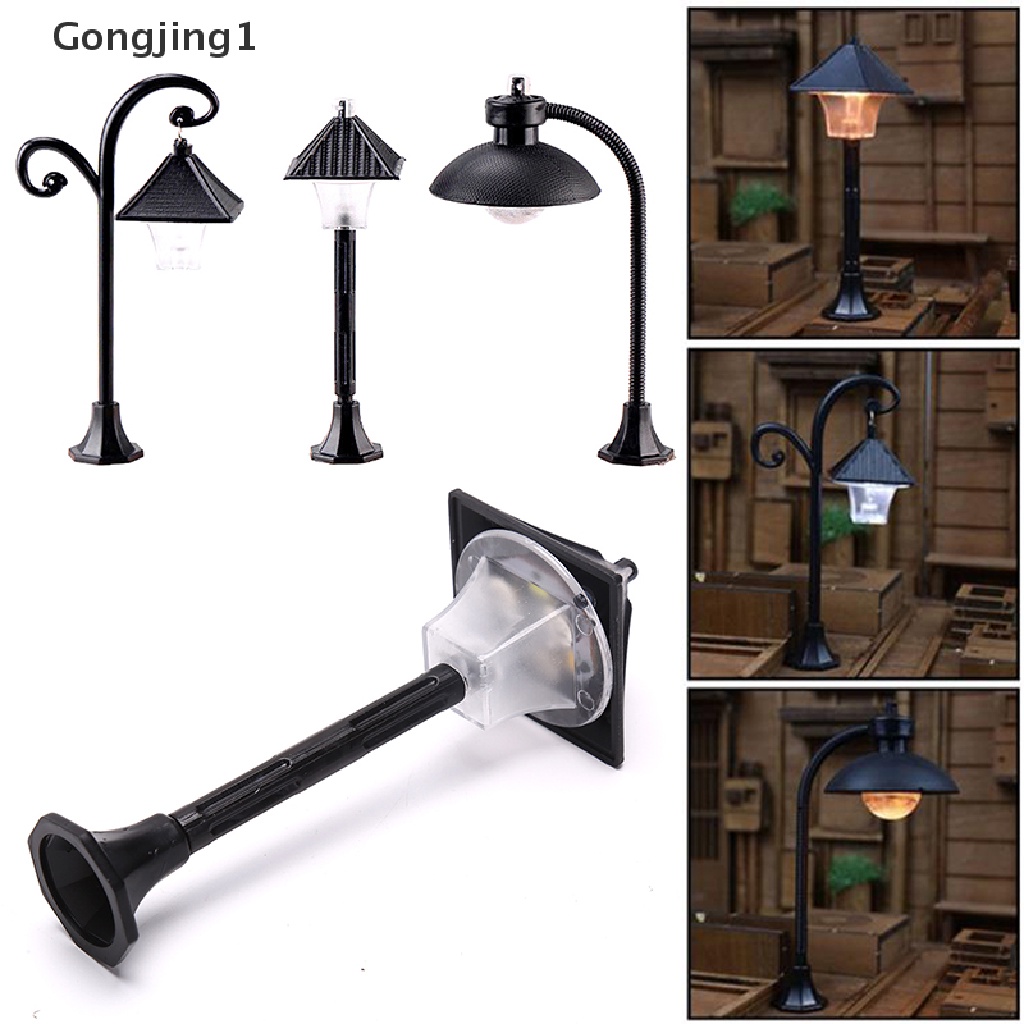 Gongjing1 Miniatur Lampu Jalan Untuk Dekorasi Rumah Boneka