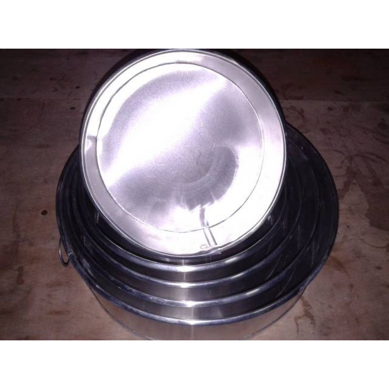 CETAKAN BOLU BULAT LOYANG KUE BOLU BULAT PER-SETT (GENAP) 16x7 18x7 20x7 22x7 24x7 MURAH TERJANGKAU BAHAN ALUMINIUM ASLI