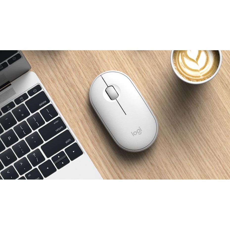 Logitech Mouse Wireless Bluetooth Pebble - M350