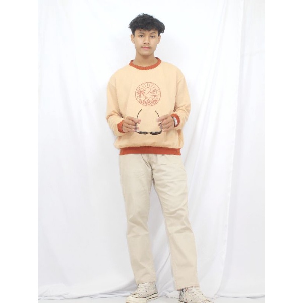 LANDSCAPE CREWNECK DEWASA - Sweater Hoodie Crewneck Sablon Keren Murah Lucu Cewe Cowo