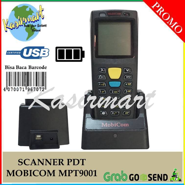 BARCODE TERMINAL UNTUK STOCK OPNAME MOBICOM MPT 9000/9001